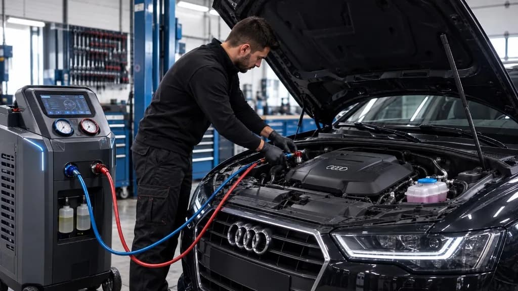 Încărcare freon auto — Aer condiționat — Rapid Auto Service